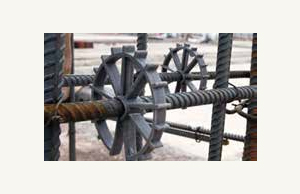 PLASTIC WHEEL SPACER REBAR